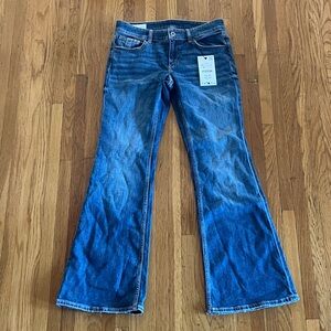 Zara Bootleg Flared Jeans - Classic Denim - 4470/211/400